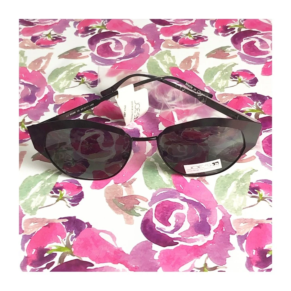 NWT JOE'S JEANS Women's Satin Black Sunglasses